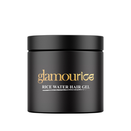 ג'ל לעיצוב השיער מעושר במי אורז מסדרת 'גלמורייס' 500 מ"ל - לולה לין