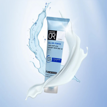 קרם לחות טיפולי spf-30 לעור שמן הנוטה לפצעונים מסדרת 'אוילי עור' 40 מ"ל - דוקטור עור