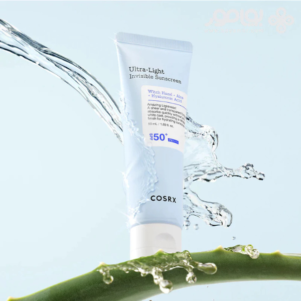 קרם הגנה SPF50 שקוף אולטרה קליל הנספג במהירות ולא משאיר שאריות לבנות 50 מ"ל - COSRX