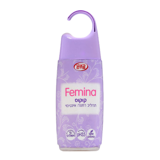 תחליב רחצה אינטימי 'קוקוס' לשימוש יומיומי 220 מ"ל - פמינה