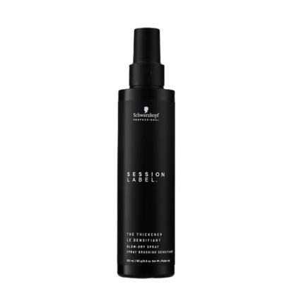 ספריי 'דה ת'יקינר' לייבוש, הענקת נפח ושליטה בשיער מסדרת 'סשן לייבל' 200 מ"ל - שוורצקופף