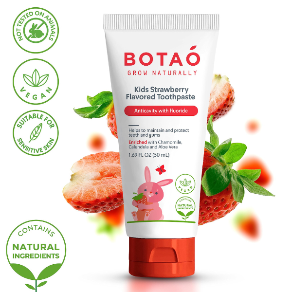 Botao Strawberry Flavoured Toothpaste For Children