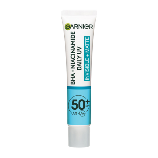תחליב לחות חומצה סליצילית SPF50+ נגד פגמי עור המעניק מראה מאט 40 מ"ל - גרנייה