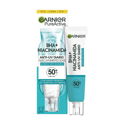קרם חומצה סליצילית SPF50 גרנייה