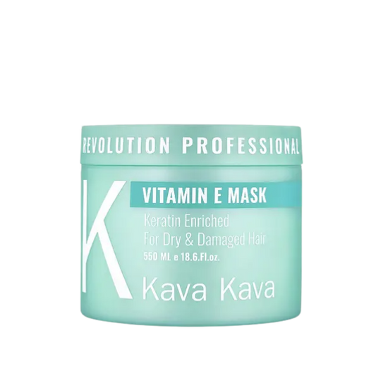 מסכת קרטין אורגנית ויטמין E לשיער יבש 500 מ"ל – קווה קווה