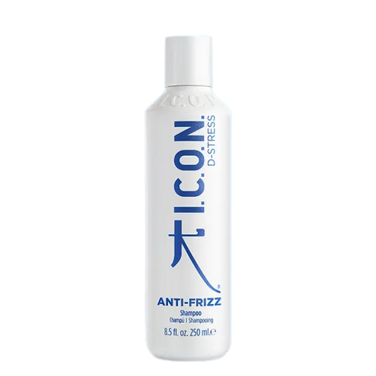 שמפו ללא מלחים לשליטה בשיער מתולתל ומקורזל מסדרת 'אנטי פריז' 250 מ"ל - אייקון