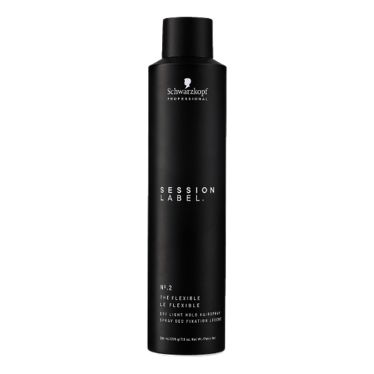 ספריי 'דה פלקסיבל' לעיצוב השיער בעל אחיזה קלה וגמישה מסדרת 'סשן לייבל' 300 מ"ל - שוורצקופף