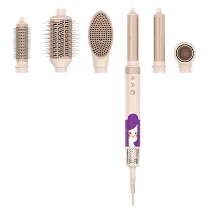 מעצב שיער מולטי בעל 6 ראשים - קאמי