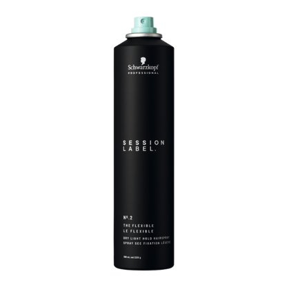 ספריי 'דה פלקסיבל' לעיצוב השיער בעל אחיזה קלה וגמישה מסדרת 'סשן לייבל' 300 מ"ל - שוורצקופף