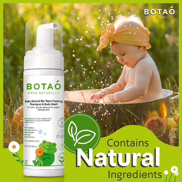 Botao Foam Soap Shampoo No Tears