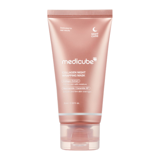 מסכת לילה המעניקה לחות אינטנסיבית לעור פנים יבש 75 מ"ל - medicube