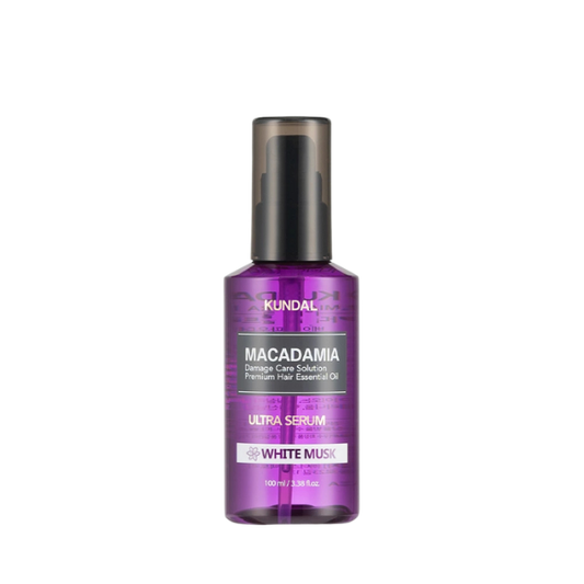 סרום אולטרה 'מקדמיה' המעניק לחות ורכות לשיער פגום 100 מ"ל - KUNDAL