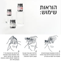 אמפולות לטיפול בקרקפת רגישה והפחתת אי נוחות בקרקפת מסדרת 'ג'נסיס' 10 יחידות - קרסטס