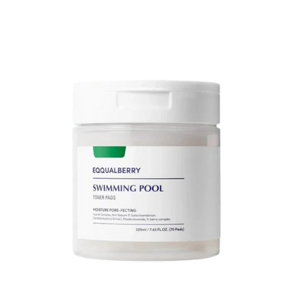 פדי טונר לניקוי, טיפול בנקבוביות והענקת לחות לעור הפנים 70 יח' - EQQUALBERRY