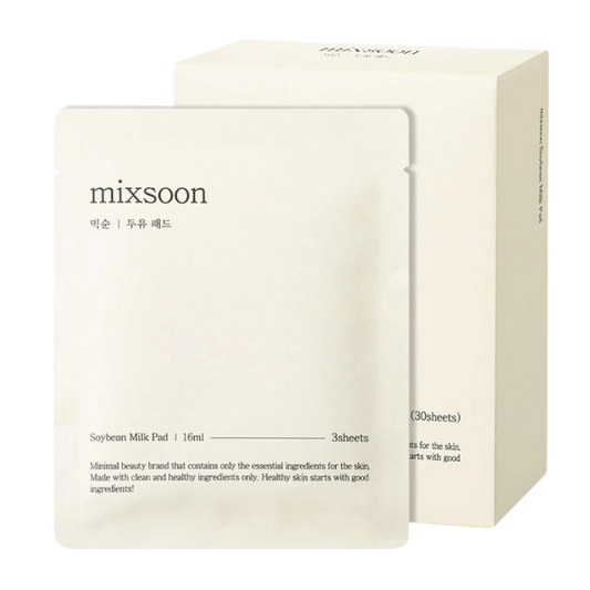 מסכת חלב סויה להזנת עור הפנים 10 יח' - mixsoon
