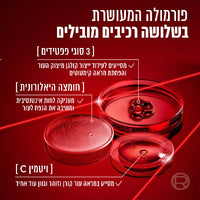 סרום שלושה פפטידים לתיקון סימני הגיל מסדרת 'רויטליפט לייזר' 30 מ"ל - לוריאל פריז