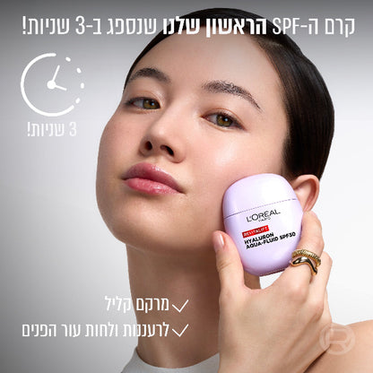  תחליב הגנה גלאס סקין לוריאל פריז