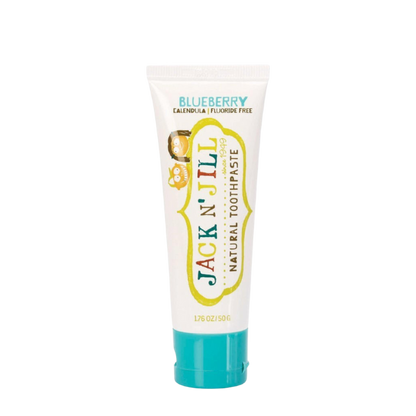 משחת שיניים טבעית לתינוקות בטעם אוכמניות 50 גרם - ג'ק אן ג'יל