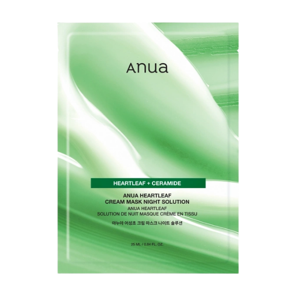 מסכת בד ללילה 'הארטליף' להרגעת עור אדמומי - Anua