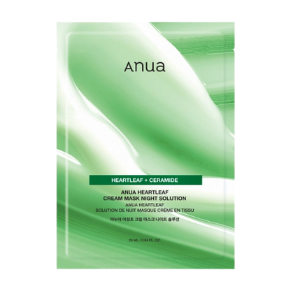 מסכת בד ללילה 'הארטליף' להרגעת עור אדמומי - Anua