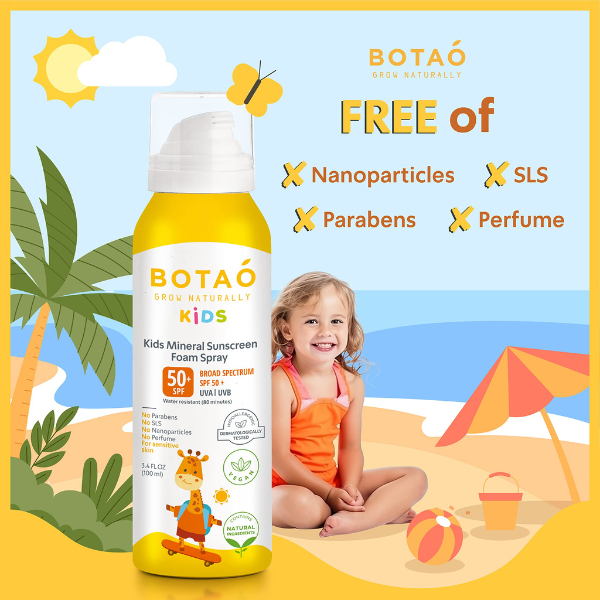 Botao SPF50+ Foam For Kids 