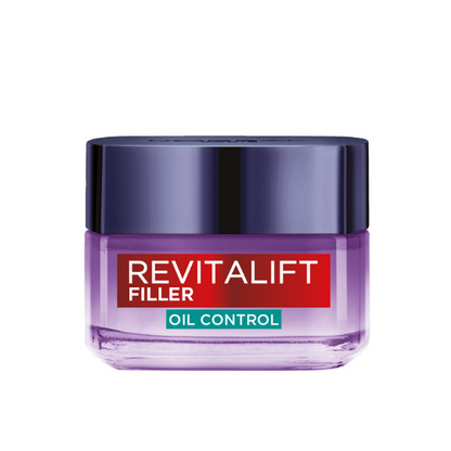 קרם ג'ל חומצה היאלורונית להפחתת מראה עור שומני מסדרת 'רויטליפט פילר' 50 מ"ל - לוריאל פריז