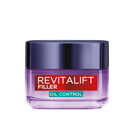 קרם ג'ל חומצה היאלורונית להפחתת מראה עור שומני מסדרת 'רויטליפט פילר' 50 מ"ל - לוריאל פריז