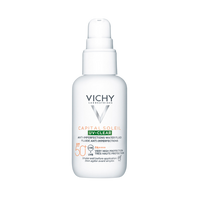 תחליב הגנה 'קפיטל סוליי' SPF50+ לעור שמן הנוטה לפצעונים המעניק מראה מאט 40 מ"ל - וישי