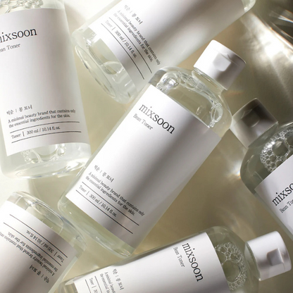 טונר תמצית פולי סויה להענקת לחות עמוקה לעור הפנים 300 מ"ל - mixsoon