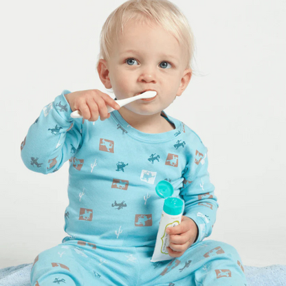 משחת שיניים טבעית לתינוקות בטעם אוכמניות 50 גרם - ג'ק אן ג'יל