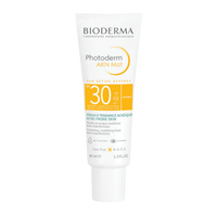 קרם הגנה SPF30 לעור הנוטה לאקנה ופצעונים בעור הפנים מסדרת 'פוטודרם' 40 מ"ל - ביודרמה