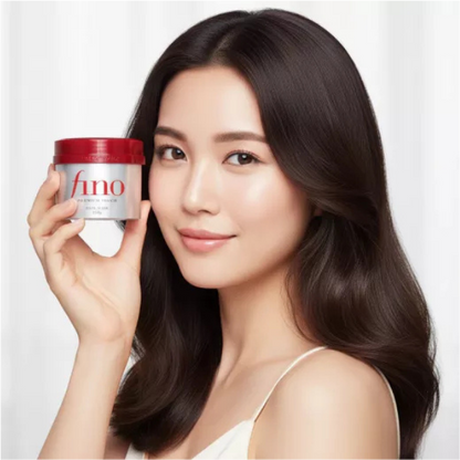 מסכת שיער משקמת ומעניקה לחות וברק לשיער 230 גרם - fino