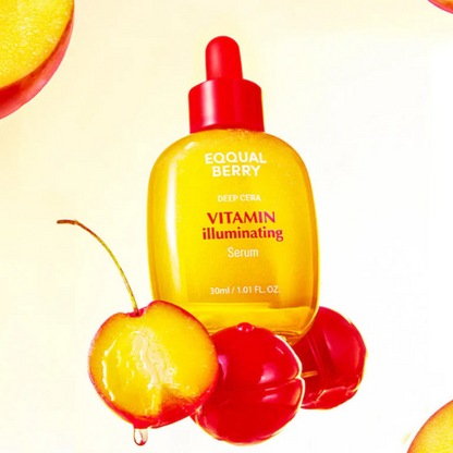 סרום ויטמינים להבהרת כהויות והארת עור הפנים 30 מ"ל - EQQUALBERRY