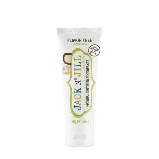 משחת שיניים טבעית לתינוקות בטעם טבעי 50 גרם - ג'ק אן ג'יל