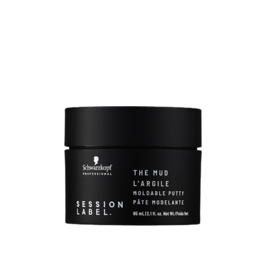 חימר 'דה מאד' לעיצוב והגדרת השיער מסדרת 'סשן לייבל' 65 מ"ל - שוורצקופף