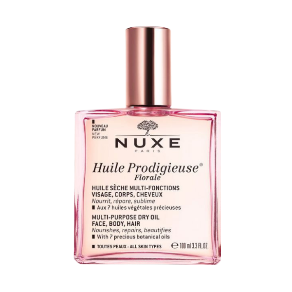 שמן רב שימושי 'huile prodigieuse florale' בניחוח פרחים 100 מ"ל - Nuxe