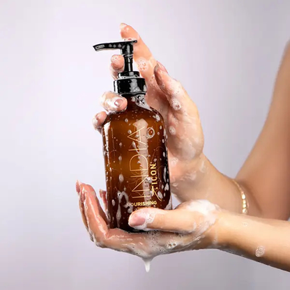 שמפו ללא מלחים להזנה והענקת לחות עמוקה מסדרת 'אינדיה' 237 מ"ל - אייקון