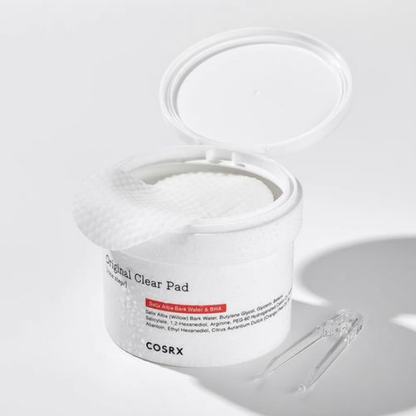 פדים לניקוי והסרת תאי עור מתים לעור שמן הנוטה לפצעונים 70 יח' - COSRX