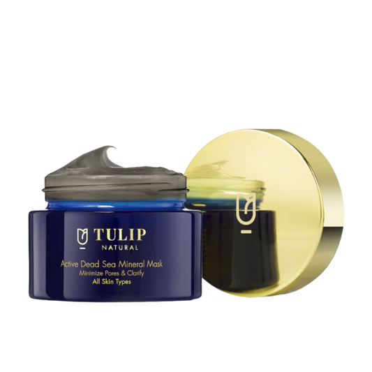 מסכת מינרלים טיפולית לעור הפנים 50 מ"ל - טוליפ נטורל