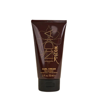 קרם לעיצוב תלתלים המעניק ברק והזנה לשיער מסדרת 'אינדיה' 150 מ"ל - אייקון