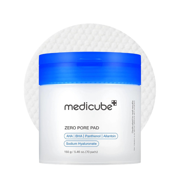פדים ZERO לשיפור מראה נקבוביות בעור הפנים 70 יח' - medicube