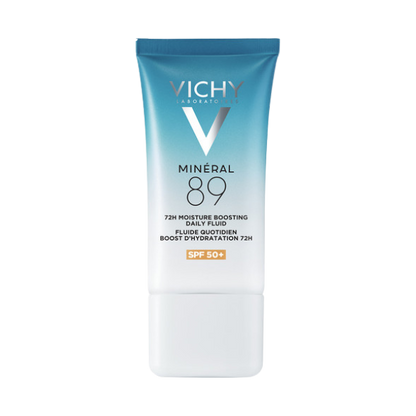 מינרל 89 תחליב הגנה SPF50+ המשמר את הלחות בעור הפנים עד 72 שעות 50 מ"ל - וישי