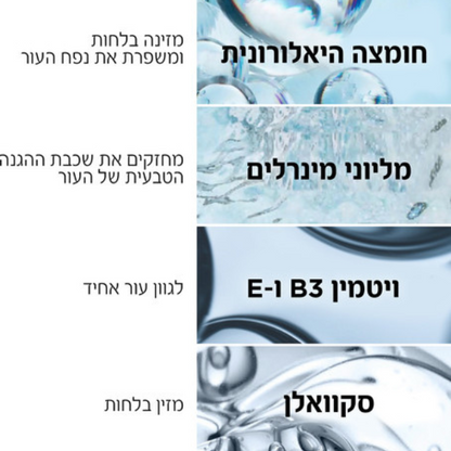 מינרל 89 תחליב הגנה SPF50+ המשמר את הלחות בעור הפנים עד 72 שעות 50 מ"ל - וישי