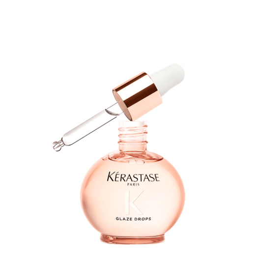 שמן 'גלייז דרופס' קל-משקל המעניק ברק עוצמתי וזוהר לשיער הנוטה לפריז מסדרת גלוס אבסולו 45 מ"ל - קרסטס