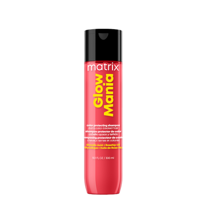 שמפו ללא מלחים לטיפול בשיער צבוע וחסר חיות מסדרת 'גלואו מניה' 300 מ"ל - מטריקס