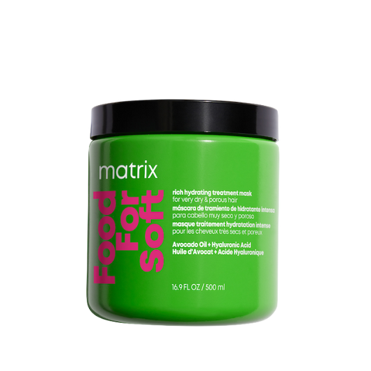 מסכה טיפולית לשיער יבש ופגום מסדרת 'פוד פור סופט' 500 מ"ל - מטריקס