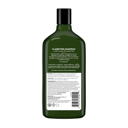 Avalon Organics Clarifying Lemon Shampoo