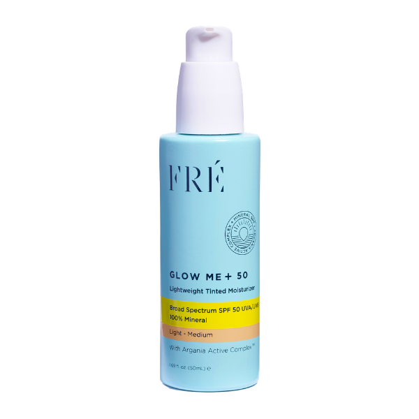 קרם לחות מינרלי SPF50 'Glow Me+' בתוספת גוון 50 מ"ל - FRÉ