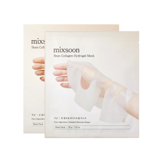 מארז מסכות קולגן הידרוג'ל למיצוק והחייאת עור הפנים 5 יח' - mixsoon