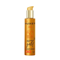 שמן שיזוף SPF50 לגוף מסדרת 'סאן' 150 מ"ל - Nuxe
